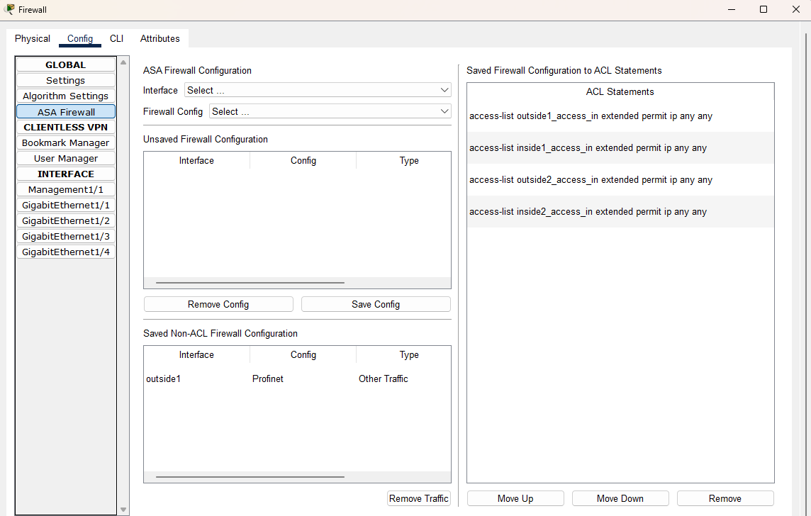 ASA Firewall: Block Traffic