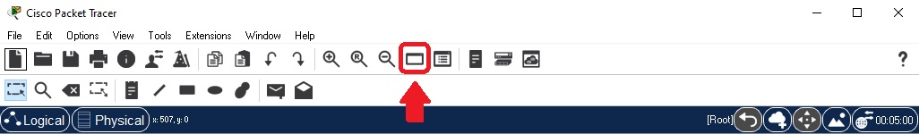 Logical Workspace Toolbar