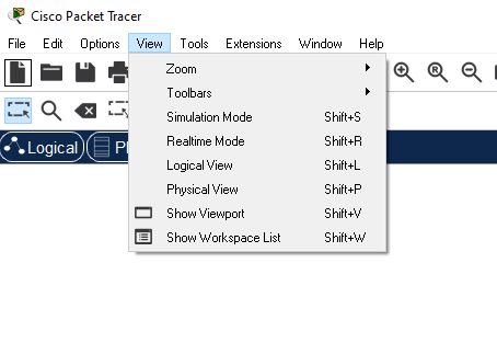 Show Viewport under View Menu