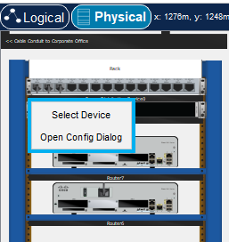 Submenu Entering a Device