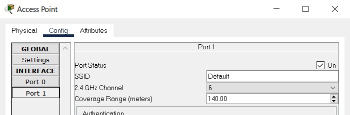 Wireless range in Physical Workspace
