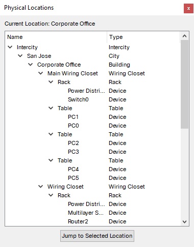 Navigation Panel Window
